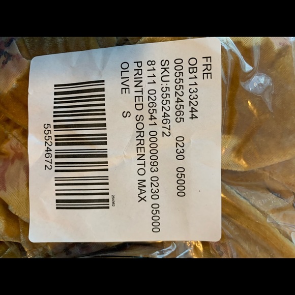 LAST ONE☝️ Free People Sorrento velvetburnout maxi - Picture 9 of 15